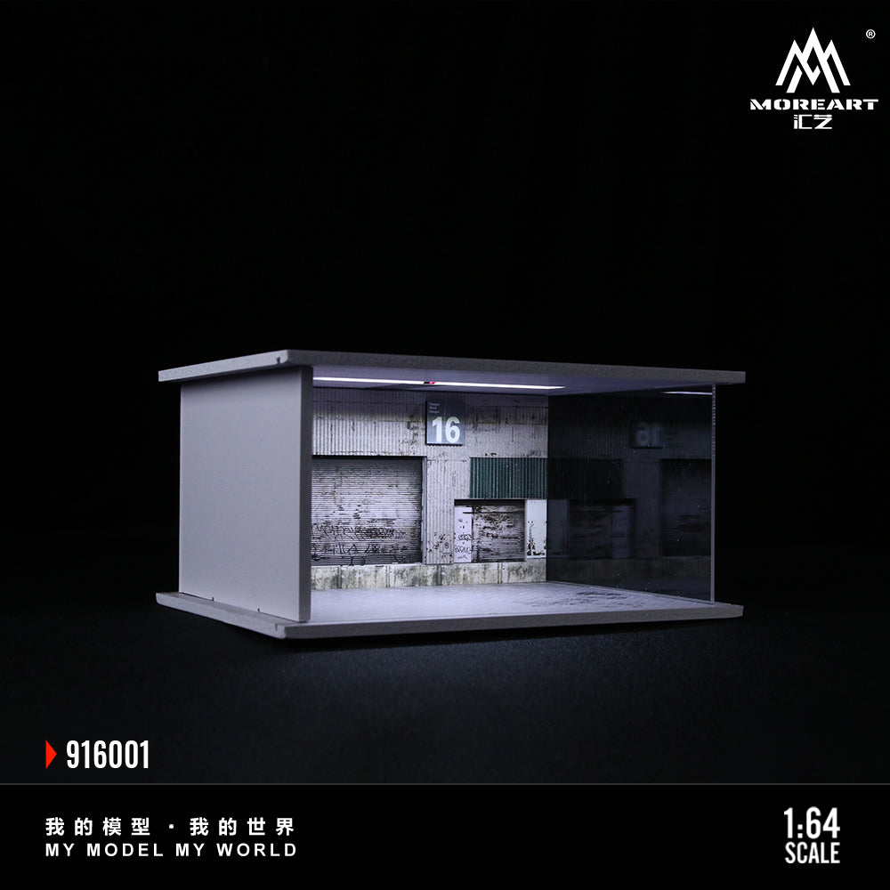 Mini Garage Diorama V2 - MoreART (BAJO PEDIDO)