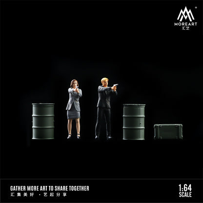 Agentes secretos Figuras - MoreART (BAJO PEDIDO)