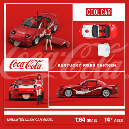 Mazda Miata Na Coca Cola - Cool Car (POR PEDIDO)
