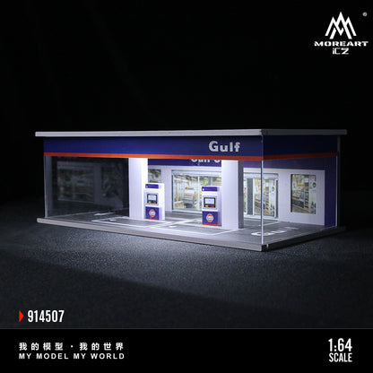 Gasolinera Gulf Diorama - MoreART (BAJO PEDIDO)