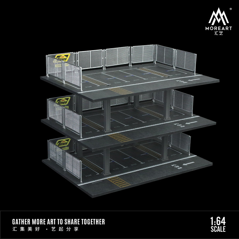 Parqueo 3 niveles Diorama - MoreART (BAJO PEDIDO)