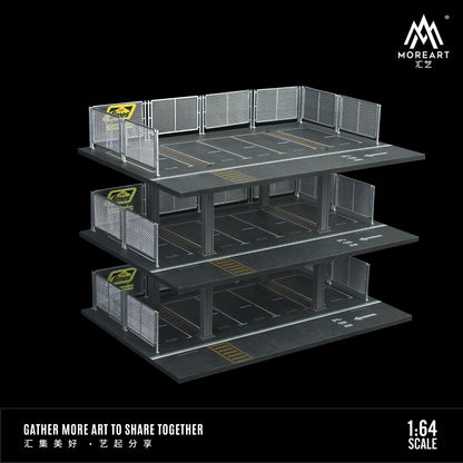 Parqueo 3 niveles Diorama - MoreART (BAJO PEDIDO)
