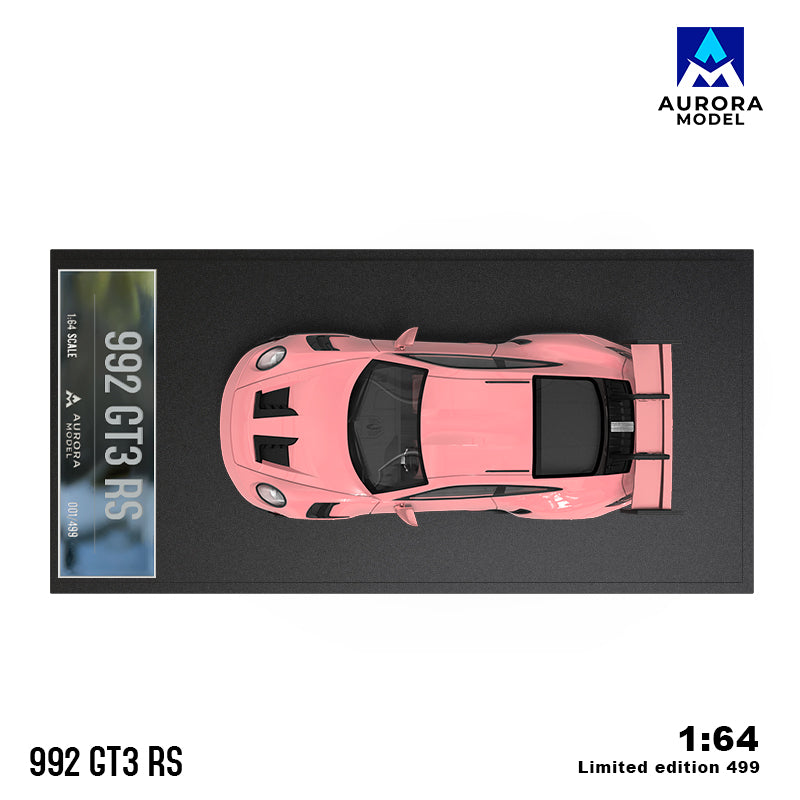 Porsche 992 GT3 RS Pink- Aurora Model (POR PEDIDO)