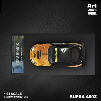 Toyota Supra Gold  - ArtWork Model (POR PEDIDO)