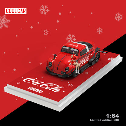 Volkswagen Bettle Coca Cola Navidad - Cool Car (POR PEDIDO)