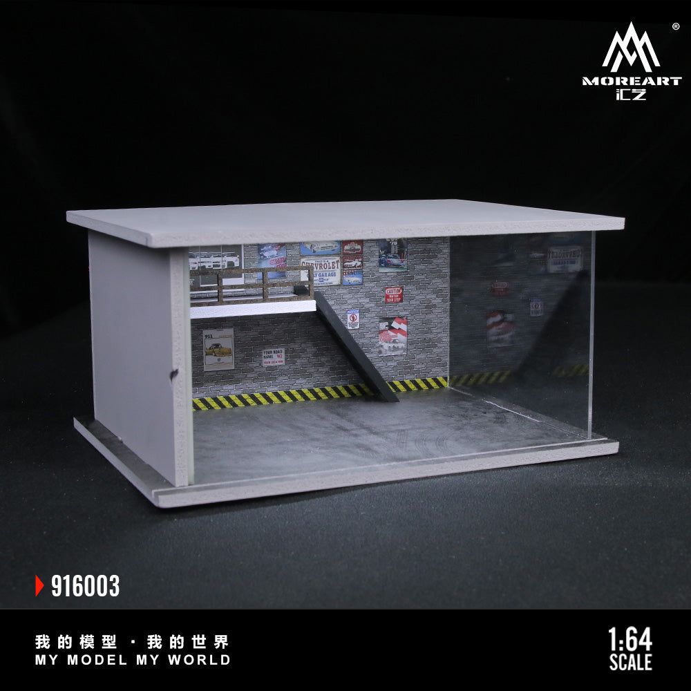 Mini Garage Diorama - MoreART (BAJO PEDIDO)