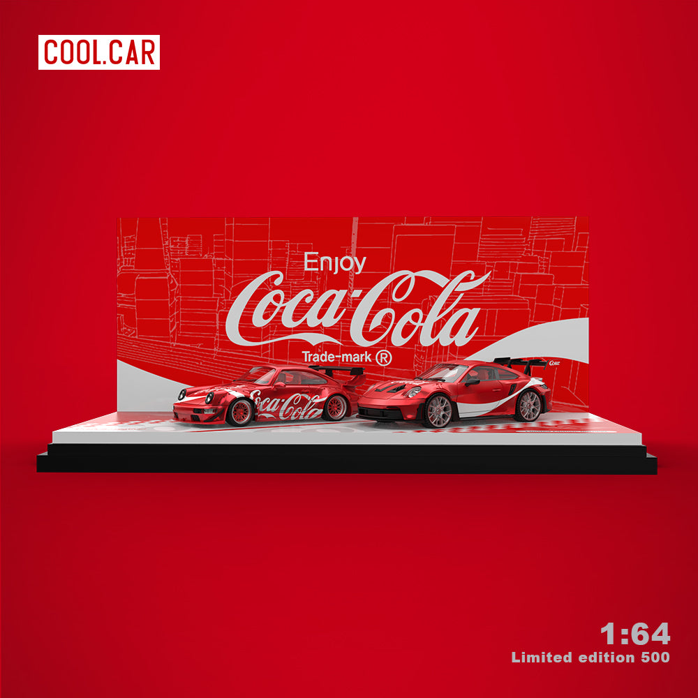 Porsche 992 y 964 Coca Cola  - Cool Car (POR PEDIDO)