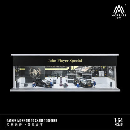 Parqueo Tallere Datsun y Lotus Diorama - MoreART (BAJO PEDIDO)