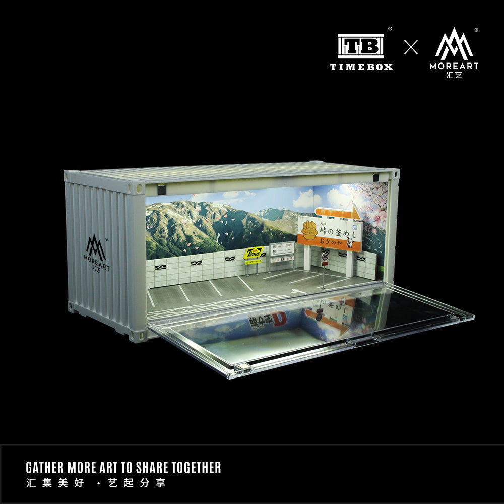 Initial D Diorama Contenedor 1 - Time Box (BAJO PEDIDO)