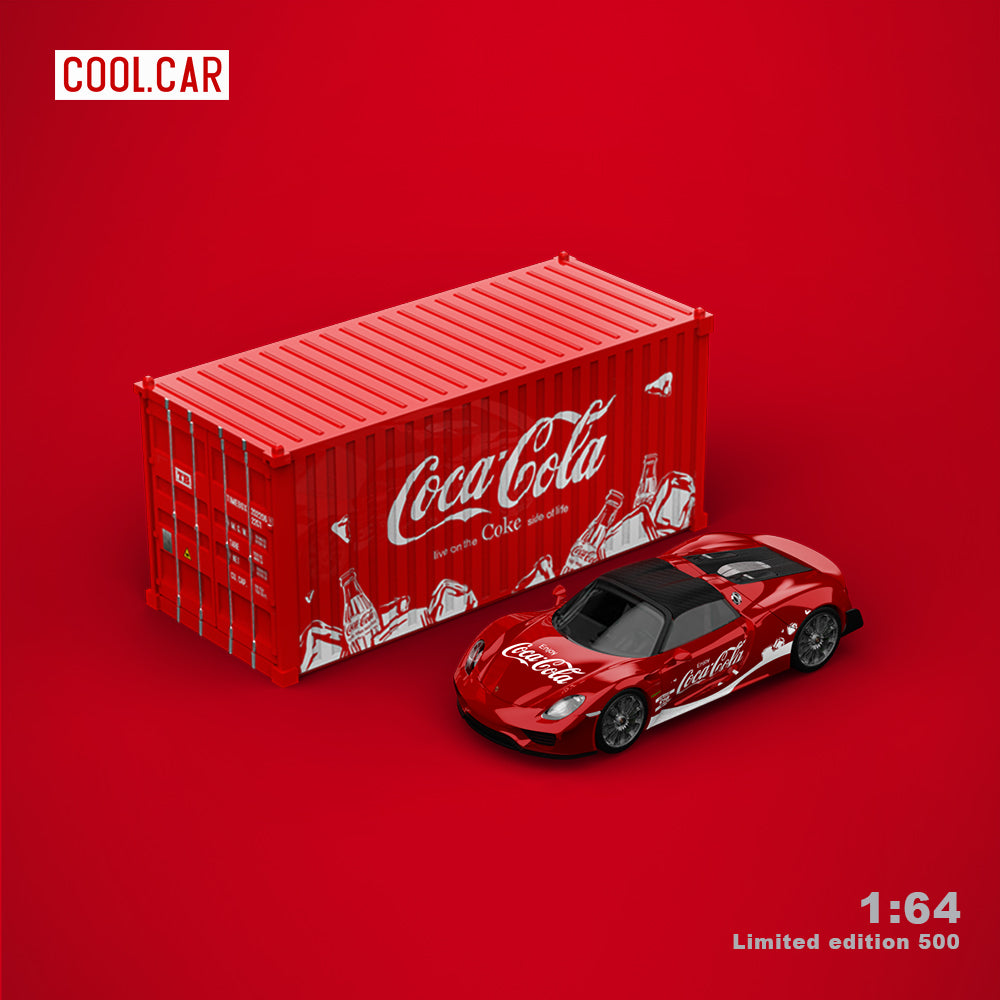 Porsche 918 Coca Cola  - Cool Car (POR PEDIDO)