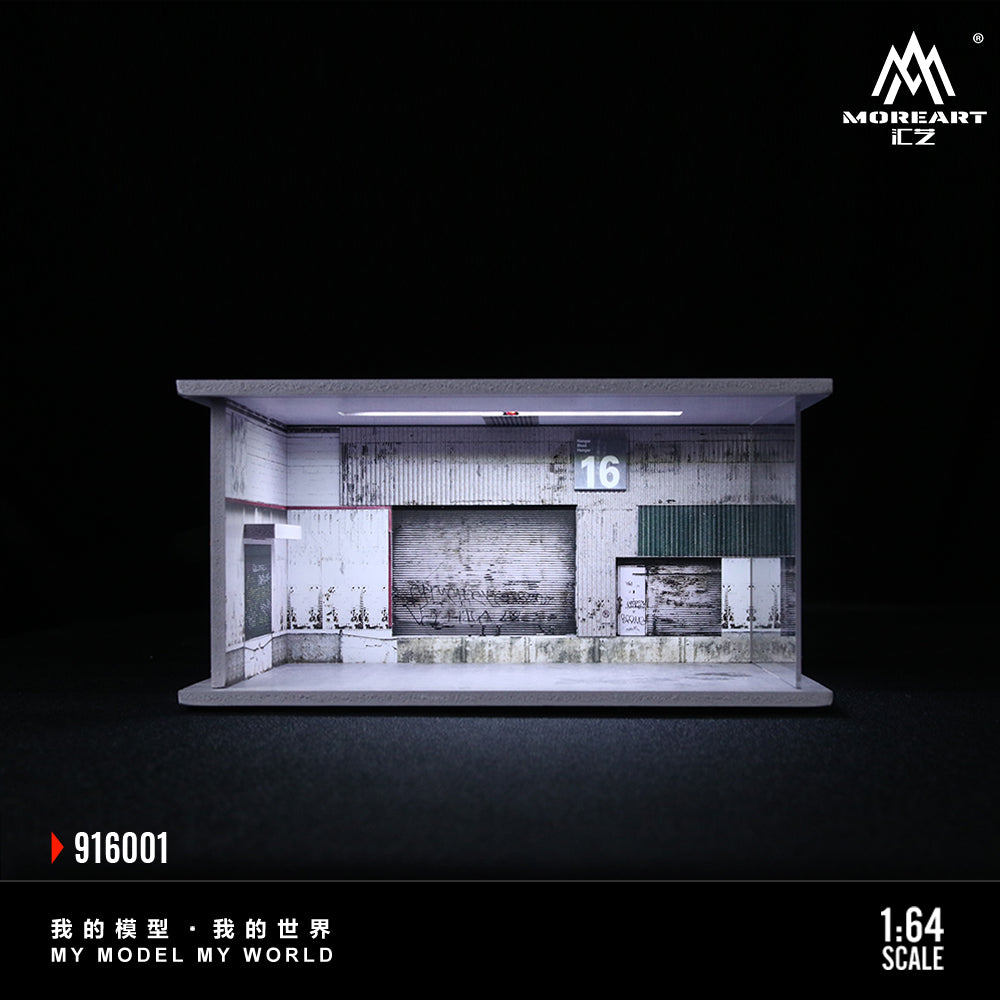 Mini Garage Diorama V2 - MoreART (BAJO PEDIDO)
