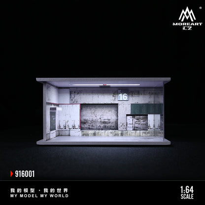 Mini Garage Diorama V2 - MoreART (BAJO PEDIDO)