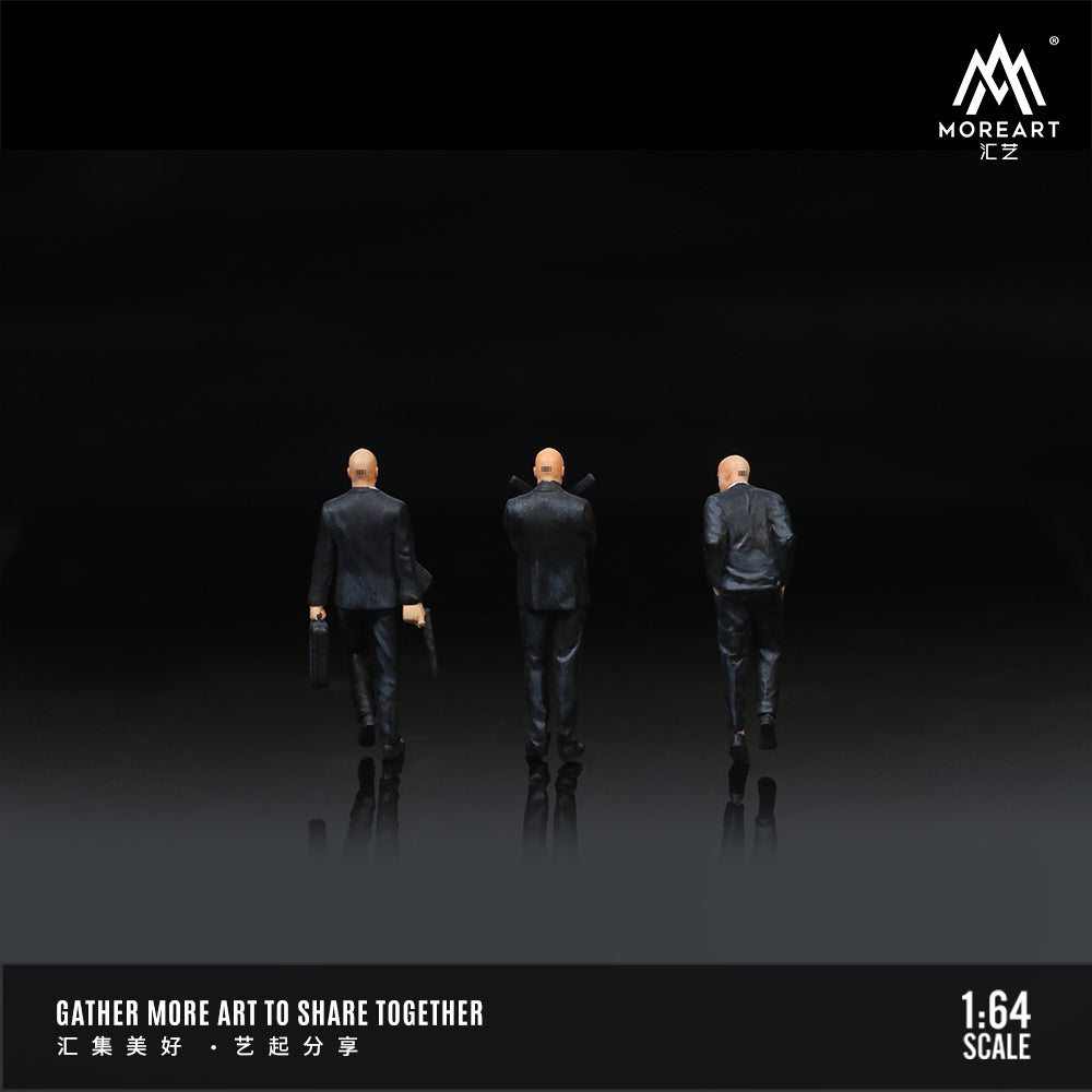 Set de 3 Figuras Espias - MoreART (BAJO PEDIDO)