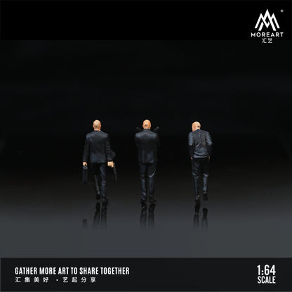 Set de 3 Figuras Espias - MoreART (BAJO PEDIDO)