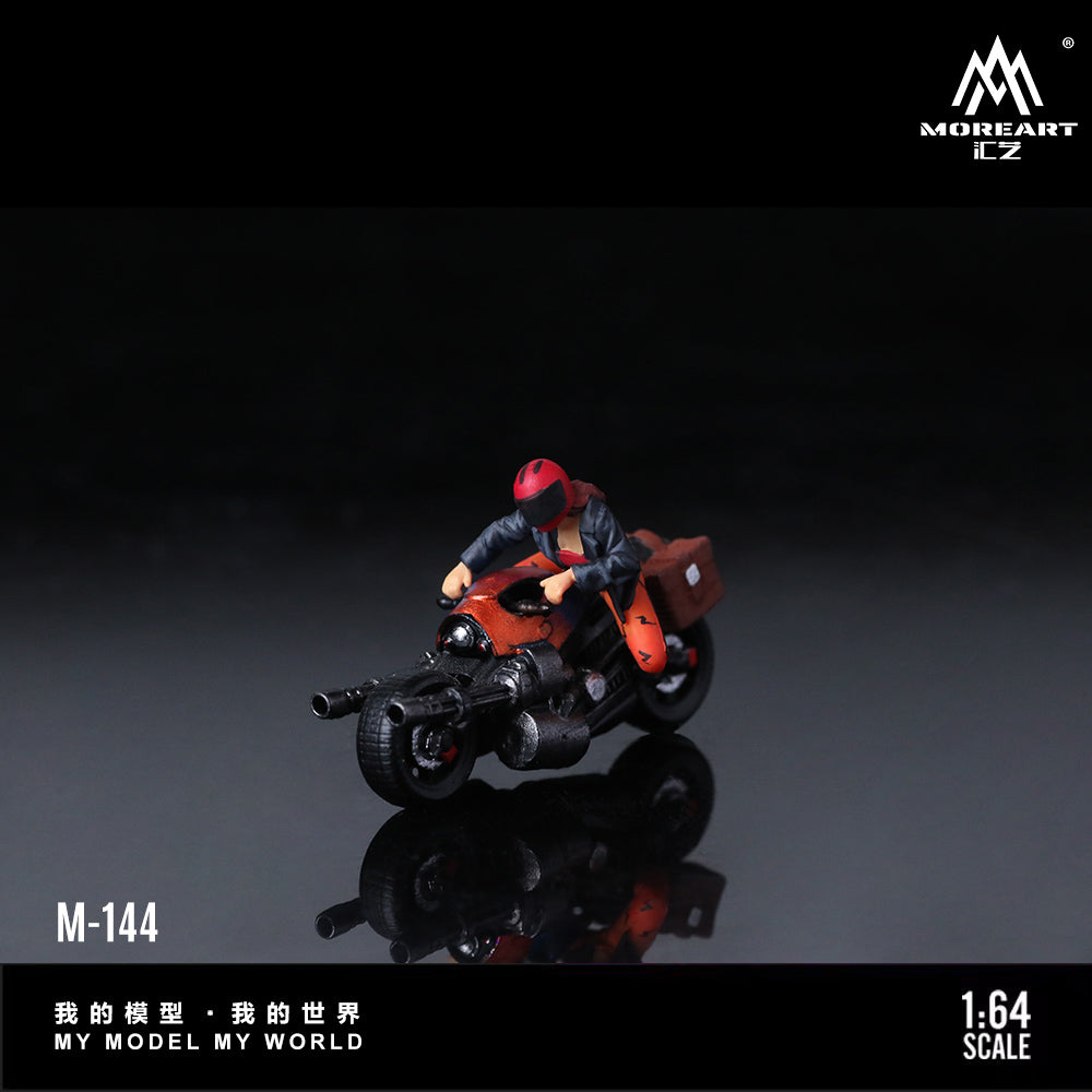 Moto Bright Orange Figura  MoreART (BAJO PEDIDO)