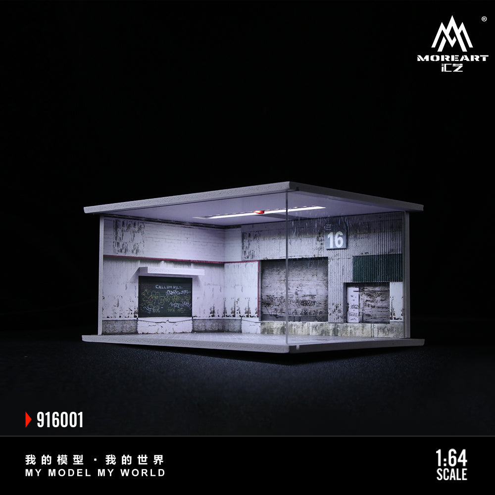 Mini Garage Diorama V2 - MoreART (BAJO PEDIDO)