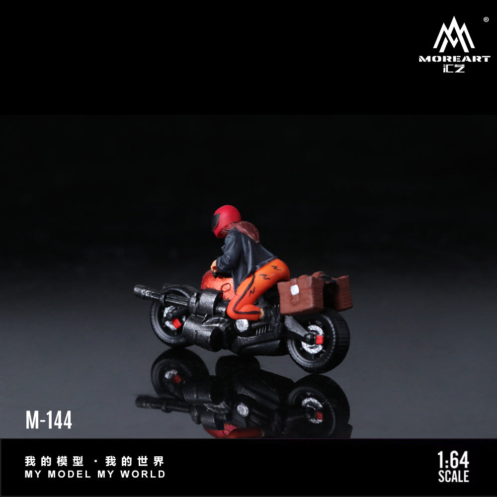 Moto Bright Orange Figura  MoreART (BAJO PEDIDO)