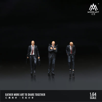 Set de 3 Figuras Espias - MoreART (BAJO PEDIDO)