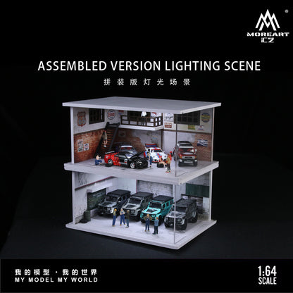 Mini Garage Diorama V2 - MoreART (BAJO PEDIDO)