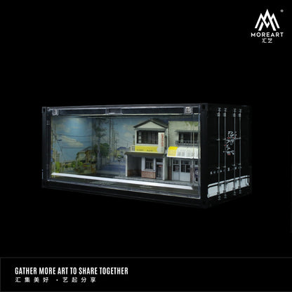 Initial D Contenedor - Diorama - MoreART (BAJO PEDIDO)