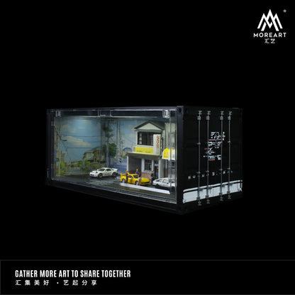 Initial D Contenedor - Diorama - MoreART (BAJO PEDIDO)