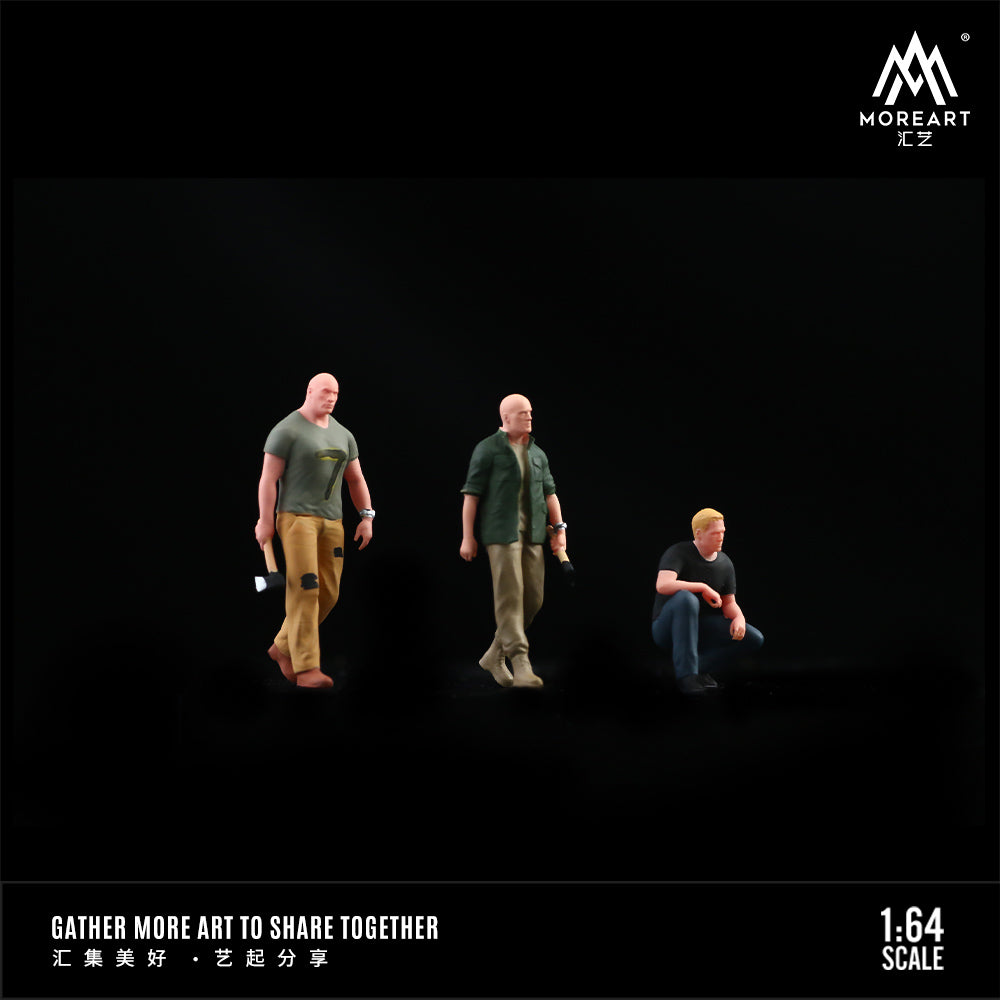 Set de 3 figuras Rápido y Furioso - MoreART (BAJO PEDIDO)
