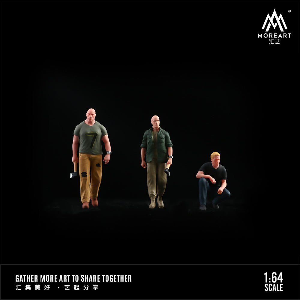 Set de 3 figuras Rápido y Furioso - MoreART (BAJO PEDIDO)