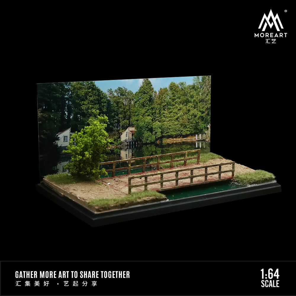 Escena lago Diorama - MoreART (BAJO PEDIDO)