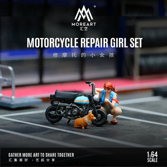 Moto Girld and god Figura - MoreART (BAJO PEDIDO)