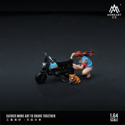 Moto Girld and god Figura - MoreART (BAJO PEDIDO)