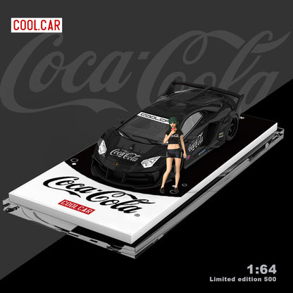 Lamborghini GT EVO Coca Cola  Negro - Cool Car (POR PEDIDO)