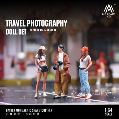 Set de 3 Figuras fotógrafo - MoreART (BAJO PEDIDO)
