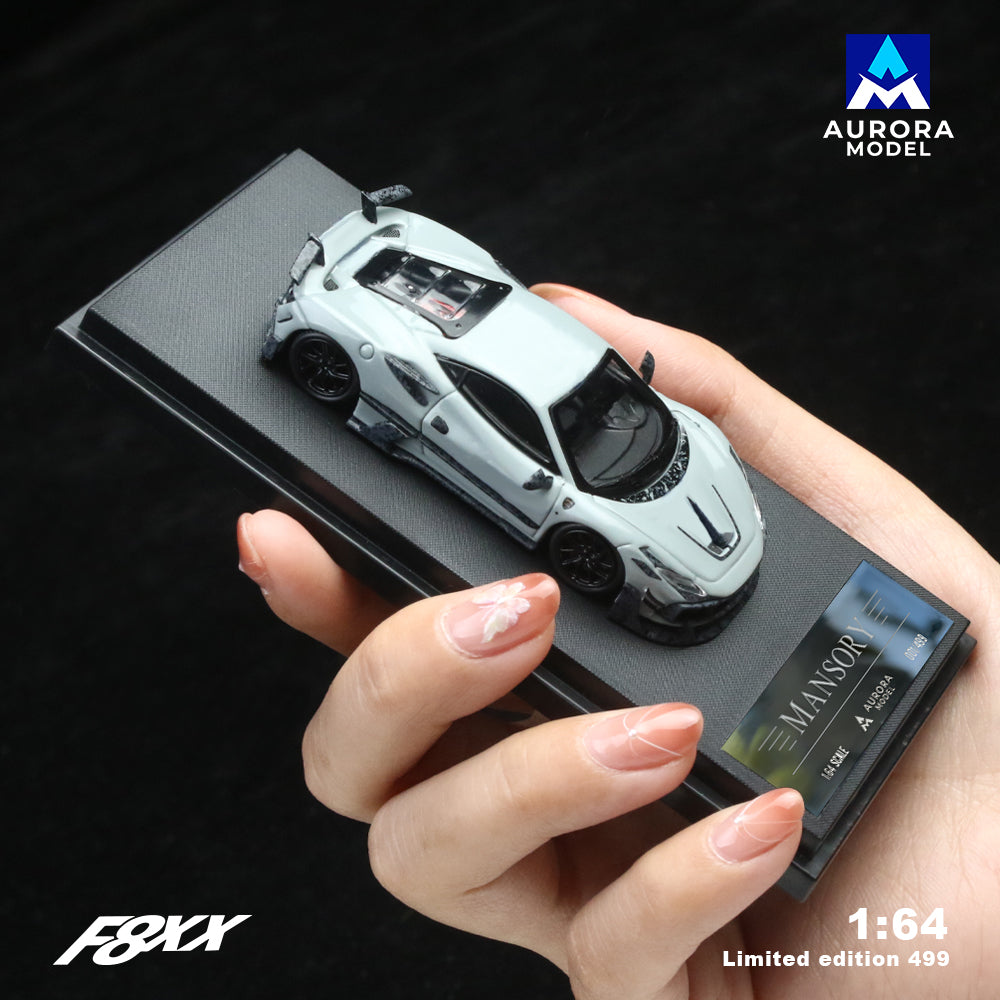 Ferrari F8XX Grey Mansory - Aurora Model (POR PEDIDO)