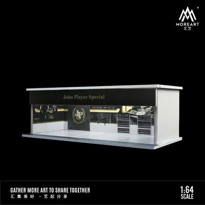 Parqueo Tallere Datsun y Lotus Diorama - MoreART (BAJO PEDIDO)