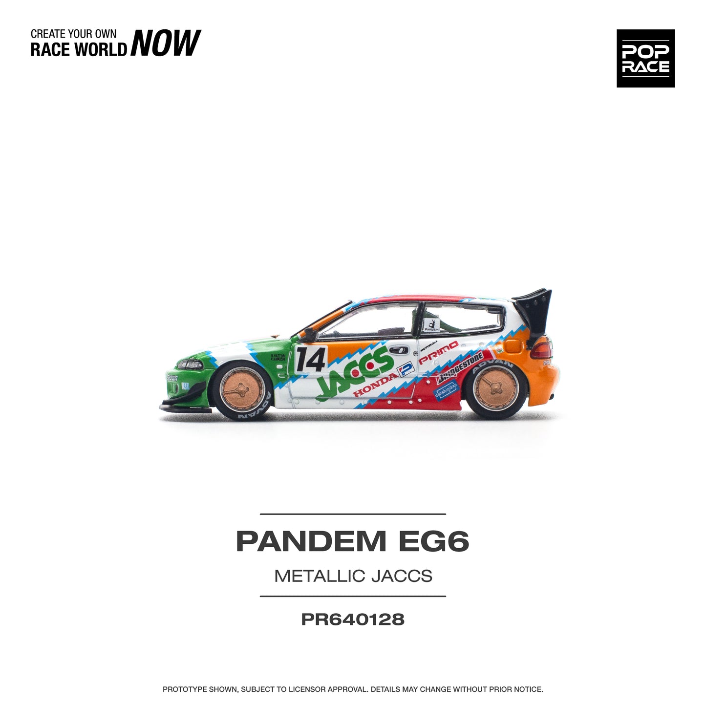 Honda Civic EG6 Pandem -Pop Race