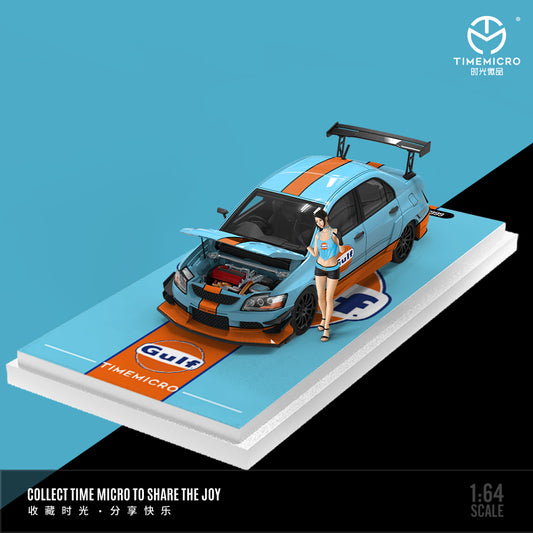 Mitsubishi Lancer Evolution 9 Gulf - Time Micro (POR PEDIDO)
