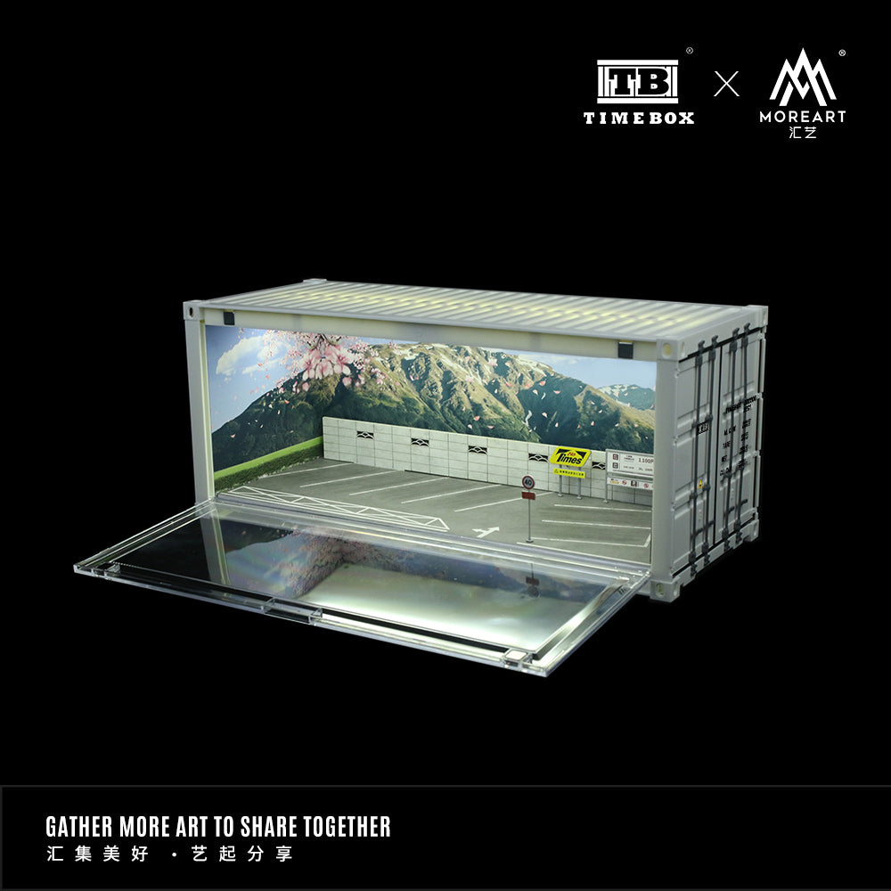 Initial D Diorama Contenedor 1 - Time Box (BAJO PEDIDO)