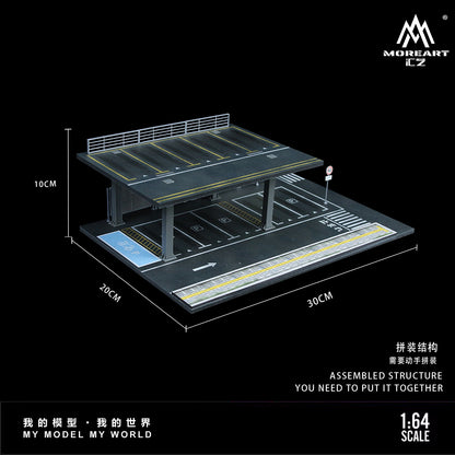 Calle 2 Niveles Diorama- MoreART (BAJO PEDIDO)