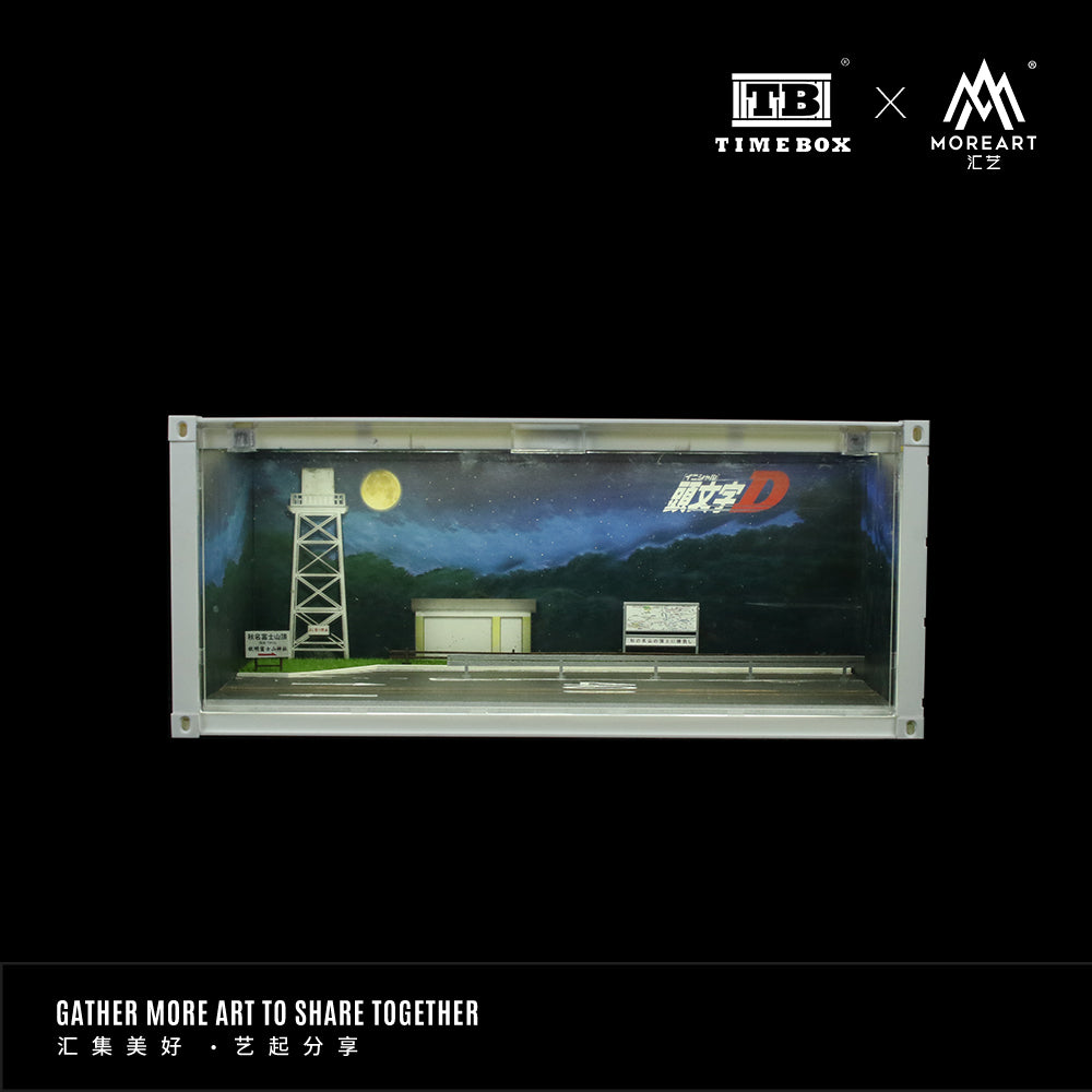 Initial D Diorama Contenedor 2 - Time Box (BAJO PEDIDO)