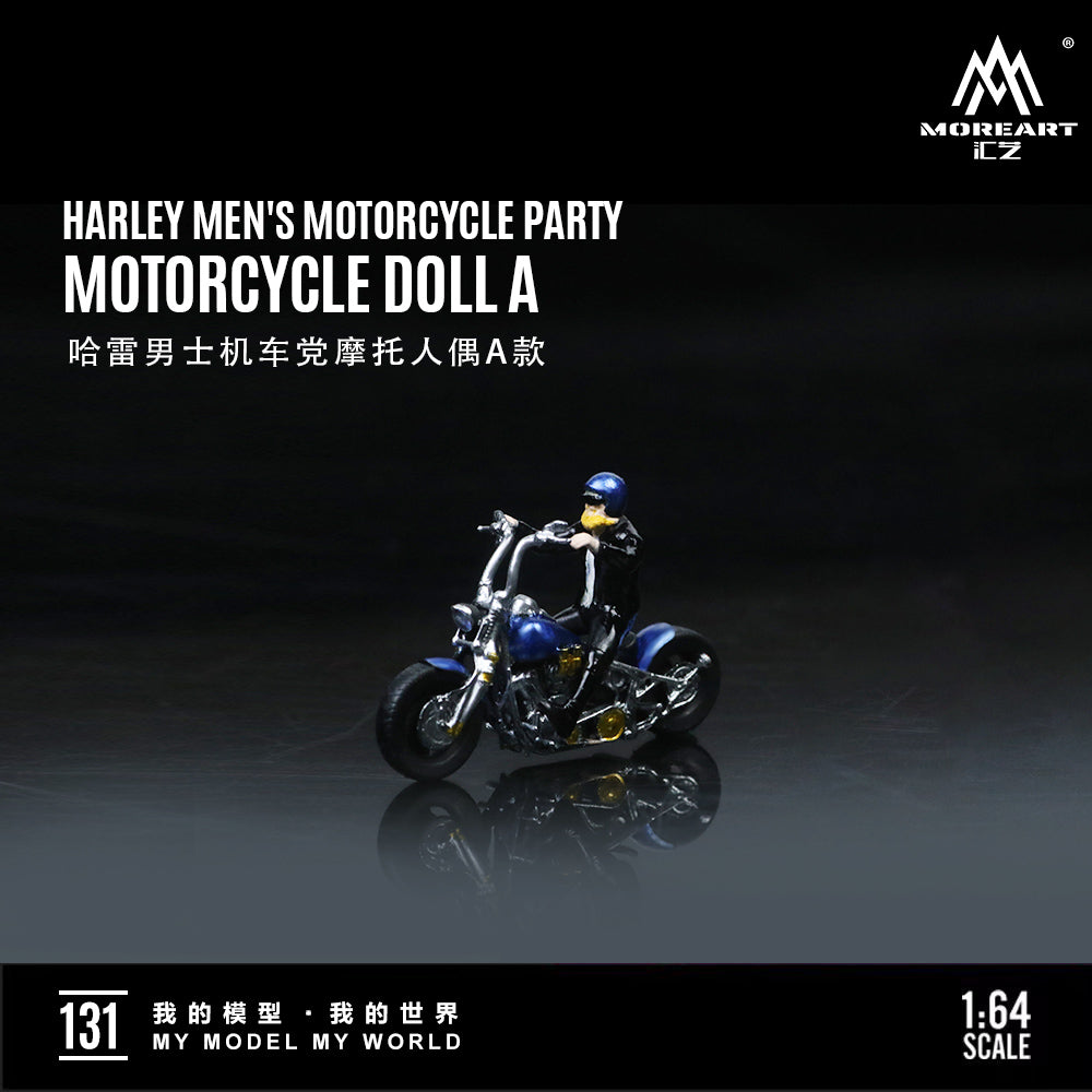 Moto Harley Davidson Mens Figura - MoreART (BAJO PEDIDO)