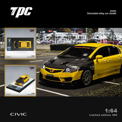Honda Civic Yellow - TPC (POR PEDIDO)