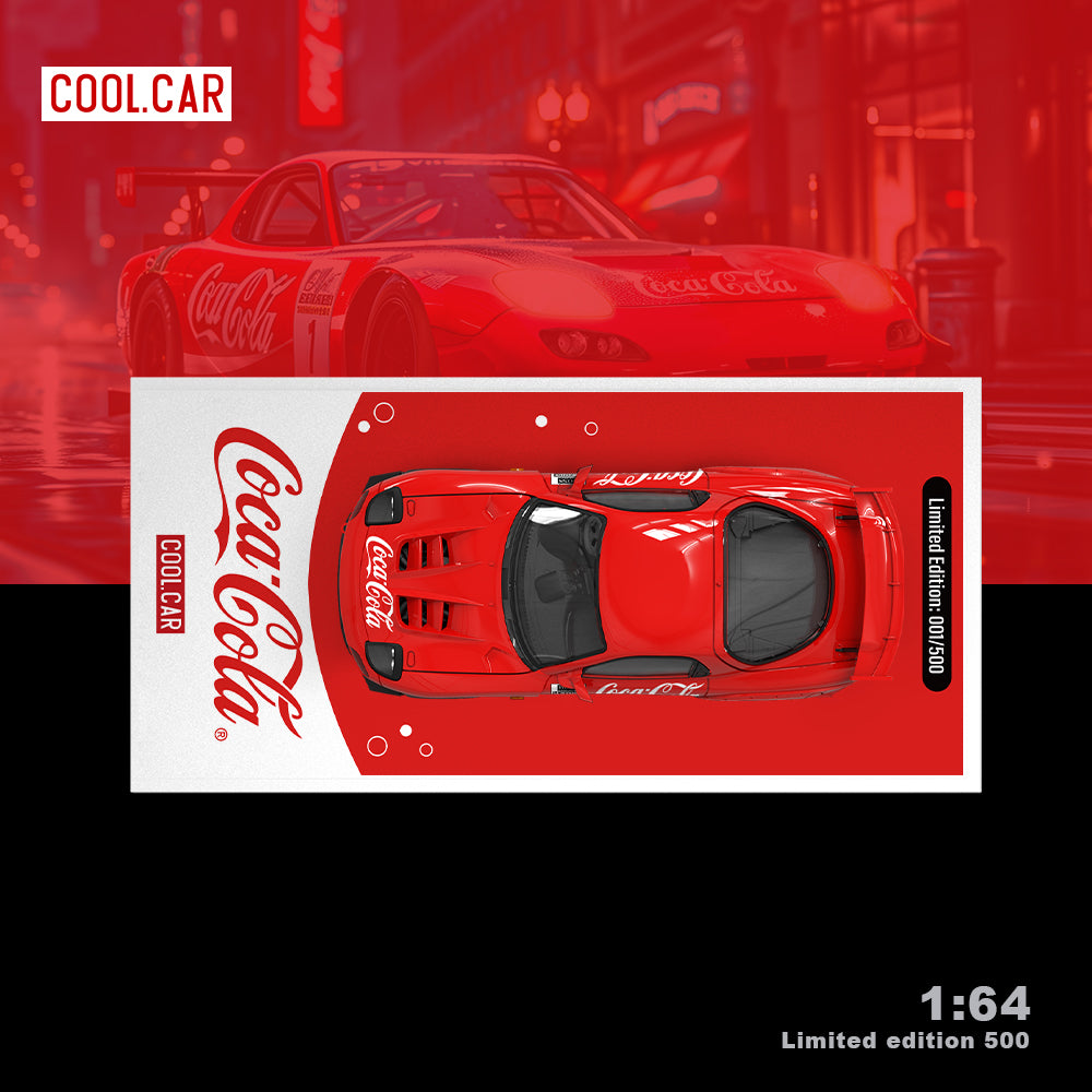 Mazda Miata RX7 Coca Cola v2 - Cool Car (POR PEDIDO)