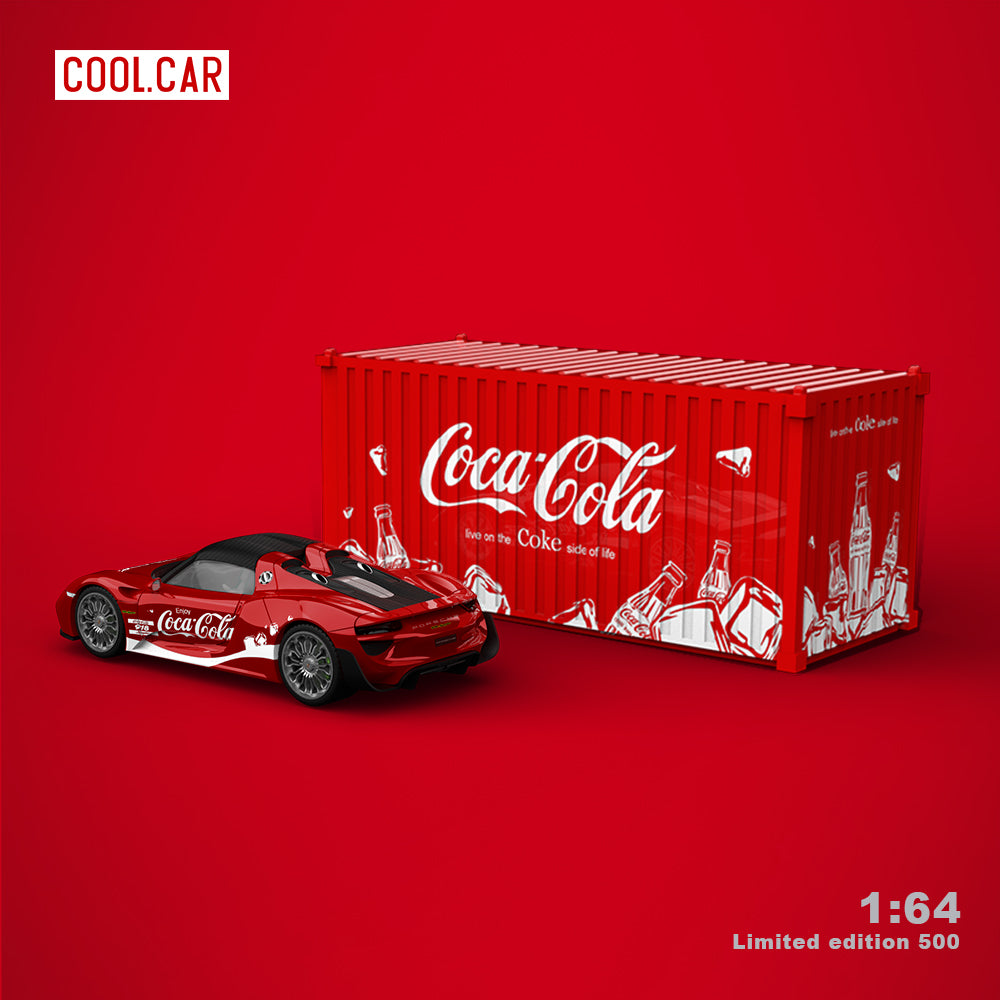 Porsche 918 Coca Cola  - Cool Car (POR PEDIDO)