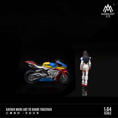 Moto Ducati Mecha Figura - MoreART (BAJO PEDIDO)