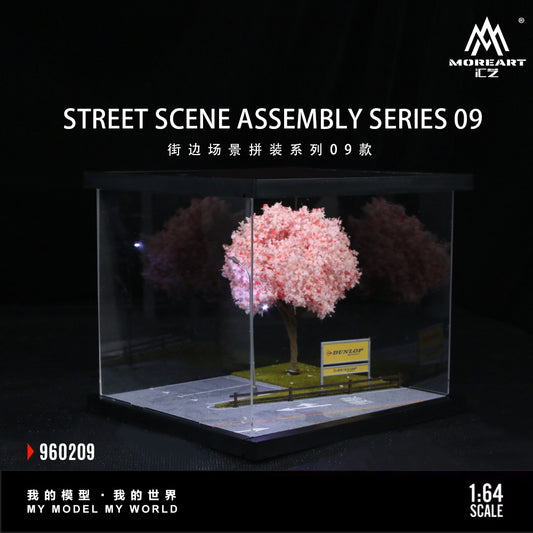 Escena avenida japonesa Diorama - MoreART (BAJO PEDIDO)