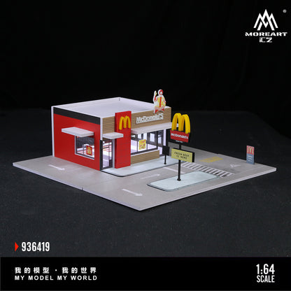 McDonnalds Diorama - MoreART (BAJO PEDIDO)