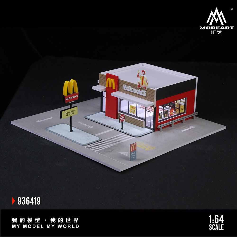 McDonnalds Diorama - MoreART (BAJO PEDIDO)