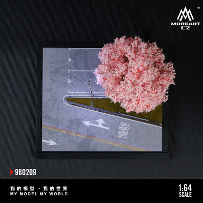 Escena avenida japonesa Diorama - MoreART (BAJO PEDIDO)
