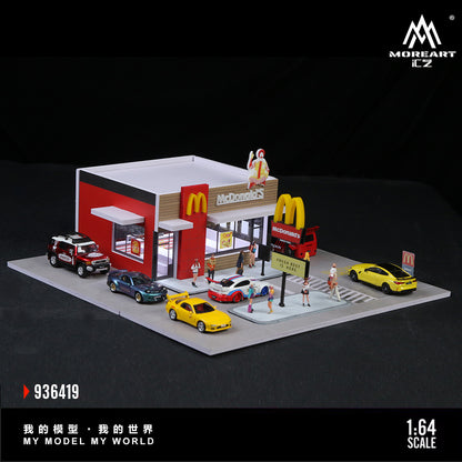 McDonnalds Diorama - MoreART (BAJO PEDIDO)