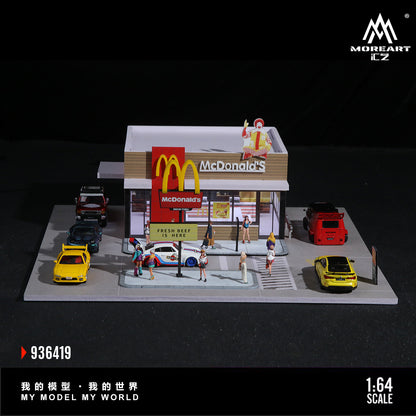 McDonnalds Diorama - MoreART (BAJO PEDIDO)